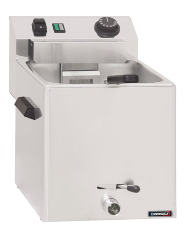 Elektrisk pastakokare med avloppskran 1 korg