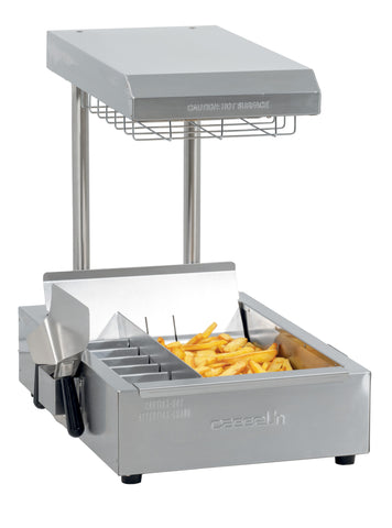 Pommes fritesvärmare med kvarts