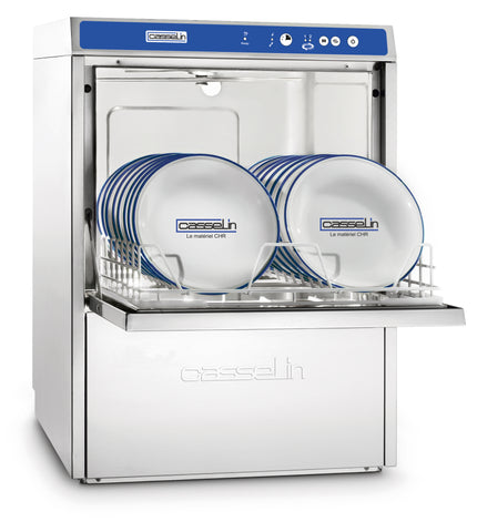 Diskmaskin dubbelväggig lucka med avloppspump och vattenavhärdare