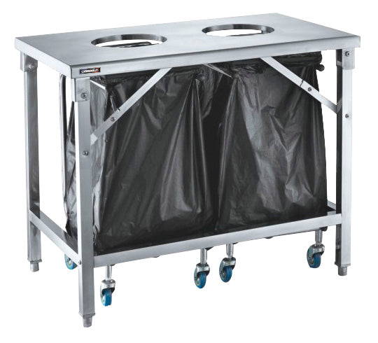 2-håls sopsorteringsbord