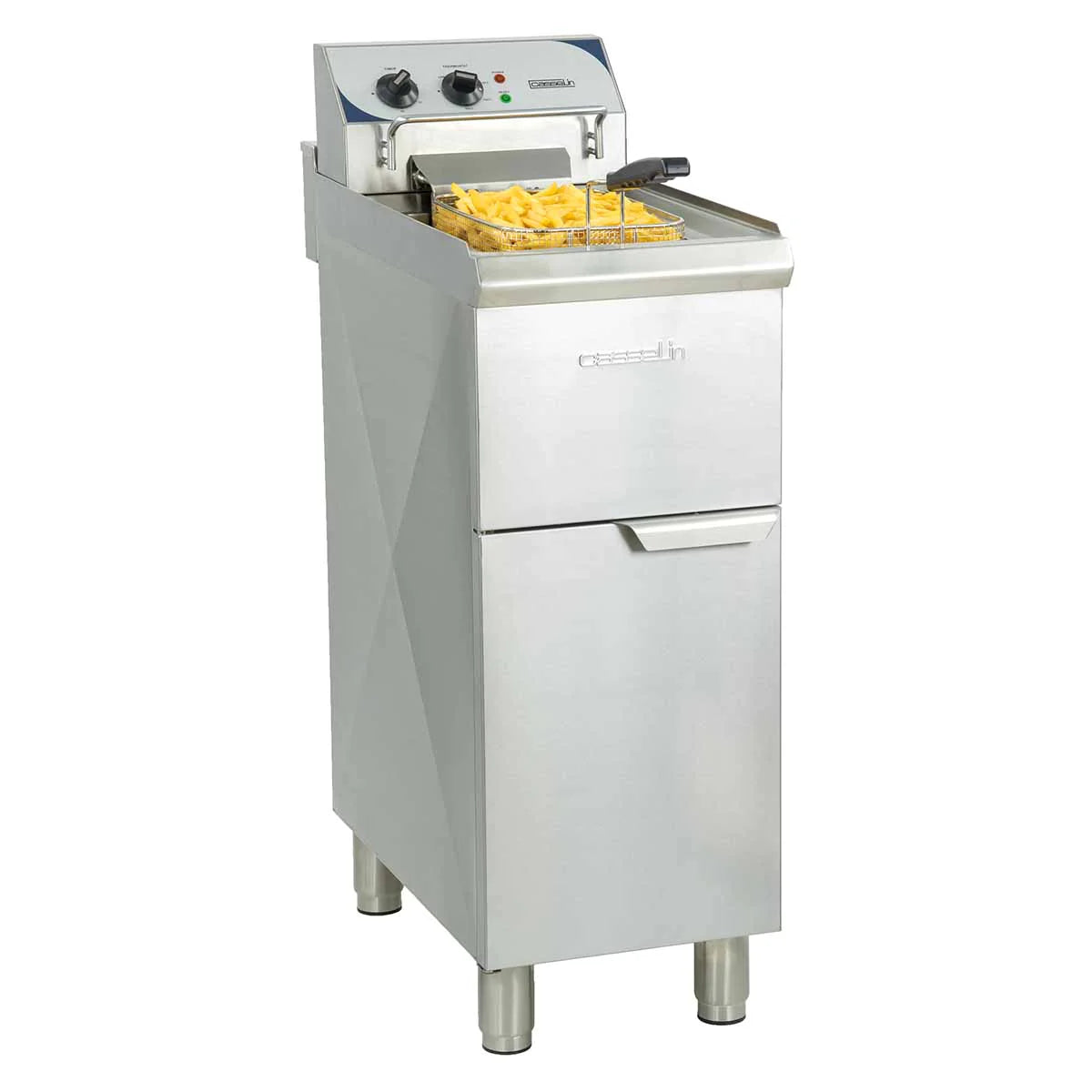 Fritös - 1 x 10 liter - 9 kW - Med underskåp