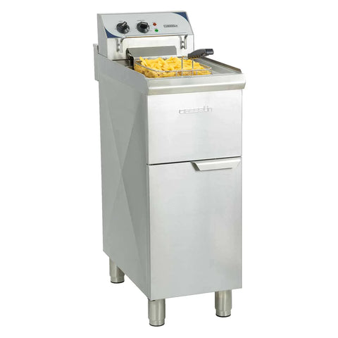 Fritös - 1 x 10 liter - 9 kW - Med underskåp