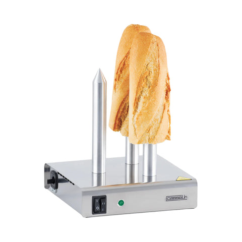 Fransk korvbrödrost med 3 spett