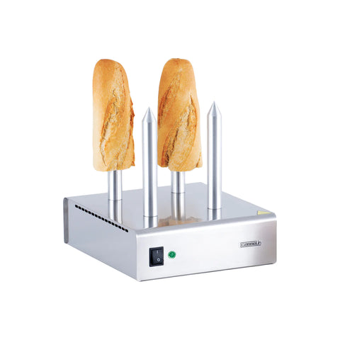 Fransk korvbrödrost med 4 spett