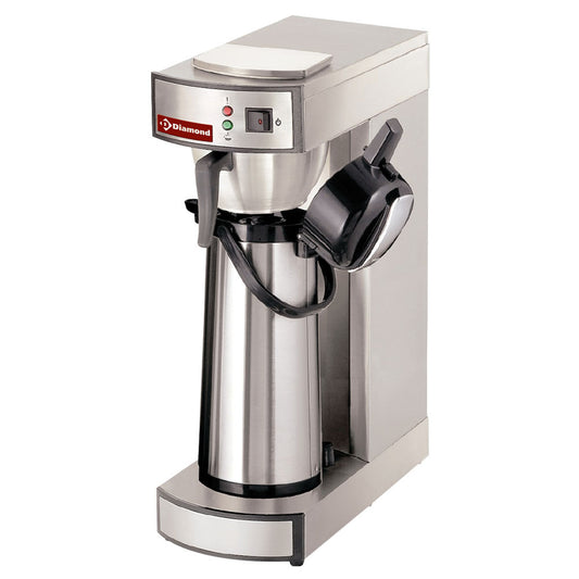 Kaffeperkoleringsmaskin - 1 grupp med termos 2,2 Lit. - Halvautomatisk