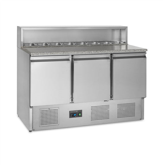 Rostfritt Pizzabänk - 3 dörrar - GN1/1 - PT930