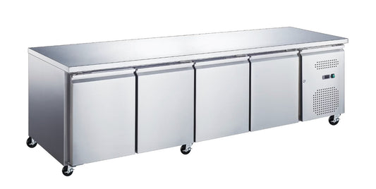 Frysbord - 553 liter - 223 cm - 4 dörrar