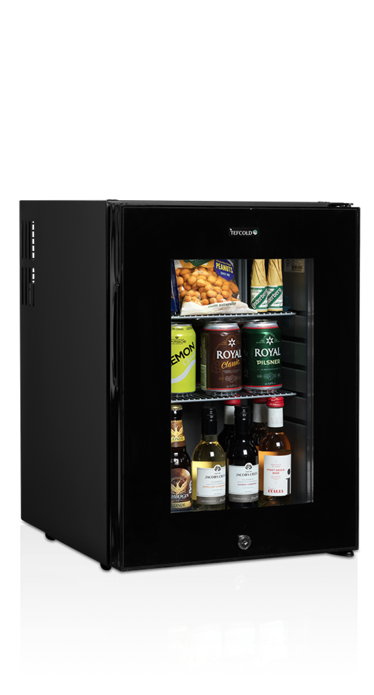 Svart minibar TM44G