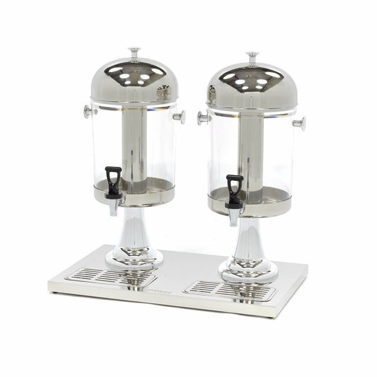 Dryckesdispenser - 2 x 8L - Centralt kylrör - Fungerar utan ström