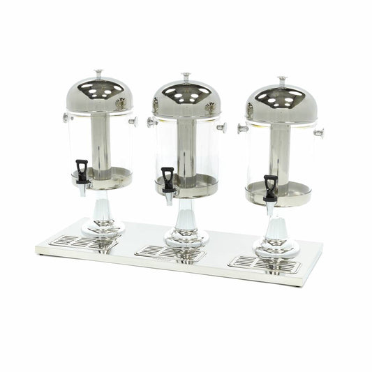 Dryckesdispenser - 3 x 8L - Central kylrör - Fungerar utan ström