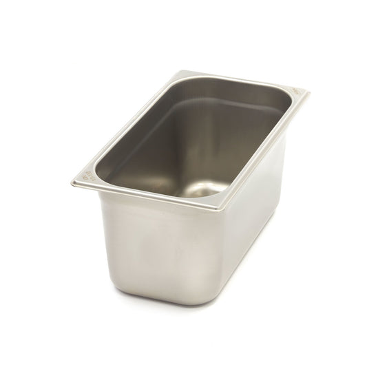 Gastronormbehållare - 3 st - 1/3 GN - 15 cm djup - Rostfritt stål