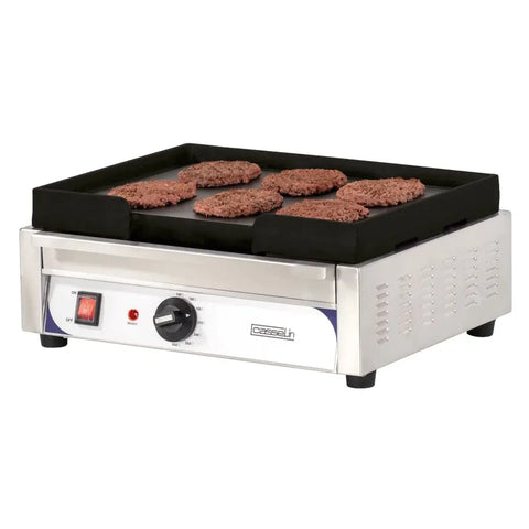 Stekhäll - 380 x 280 mm - Slät - Gjutjärn - 2400 watt