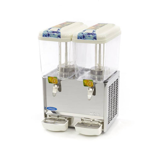 Dryckesdispenser - 2 x 18L - Elektrisk - inkl. omrörningsmekanism