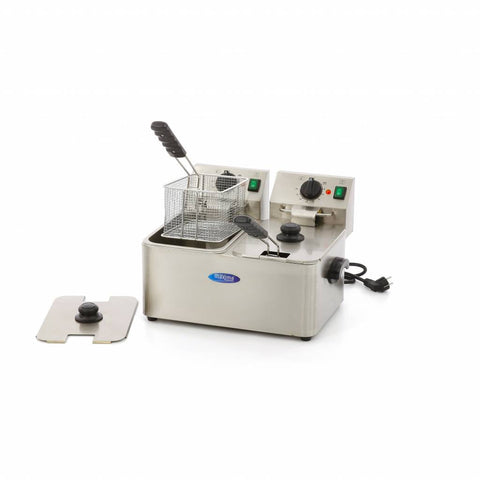 Fritös - 2 x 4L - 2 korgar - upp till 2 kg pommes frites