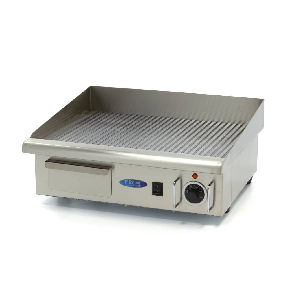 Grillgaller - Räfflat - 55 cm - inkl. droppbricka
