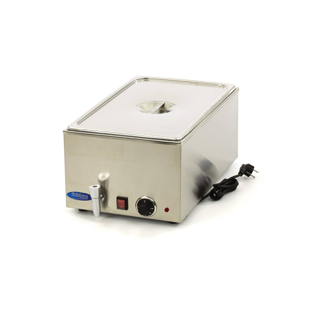 Bain Marie - med kran - inkl. 1/1 GN-set - Elektrisk