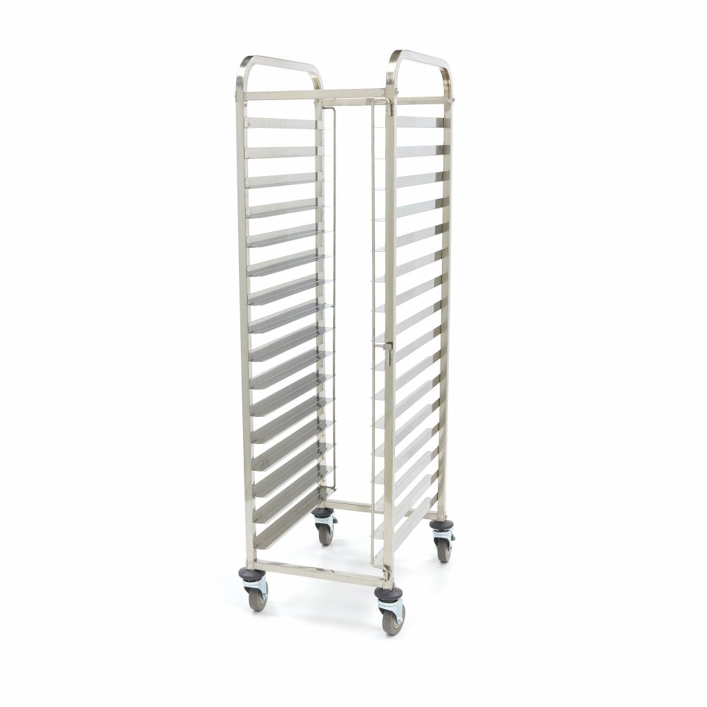 Vagn - Bageristandard - Passar 16 x brickor (60 x 40 cm) - exkl.