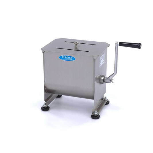Köttblandare - 10L - 7,5kg kött - Enkelaxel - Manuell