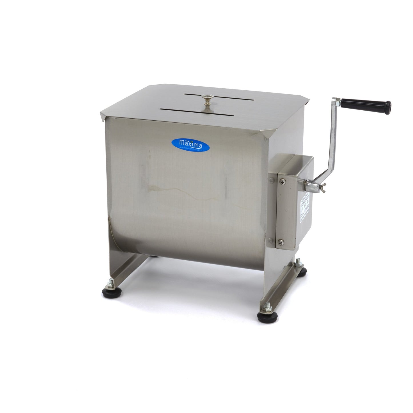 Köttblandare - 30L - 25kg kött - Enkelaxel - Manuell