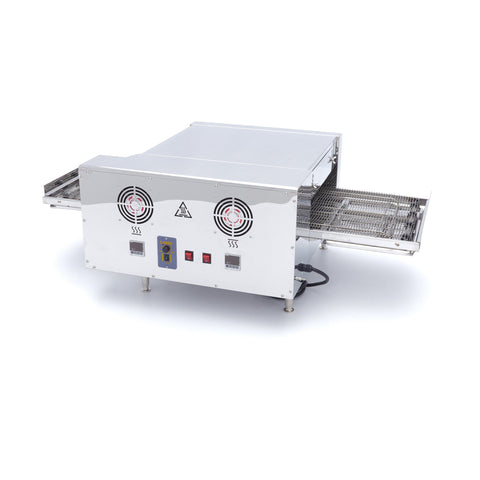 Pizzaugn med transportband - Passar 2 x Ø20cm - 30 pizzor per timme