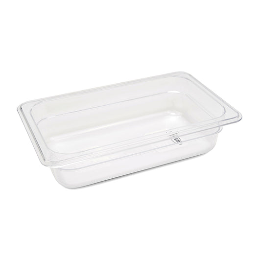 Gastronormbehållare - 3 st - 1/4 GN - 6,5 cm djup - Polykarbonat