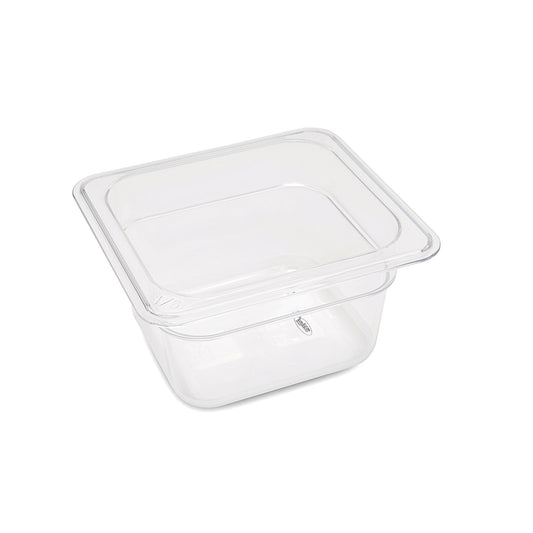 Gastronormbehållare - 3 st - 1/6 GN - 10 cm djup - Polykarbonat