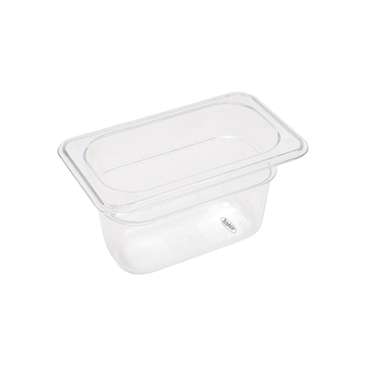Gastronormbehållare - 3 st - 1/9 GN - 10 cm djup - Polykarbonat