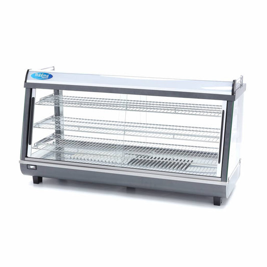 Uppvärmd matdisplay - 186L - 121,5 cm - 3 hyllplan