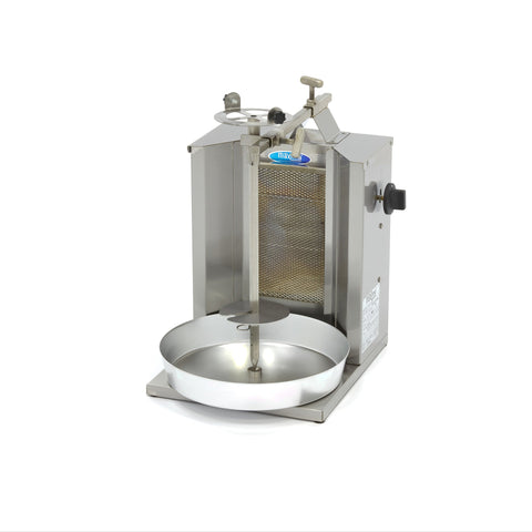 Kebabgrill - 1 brännare - 10 kg kött - Gas (kartongen har öppnats)