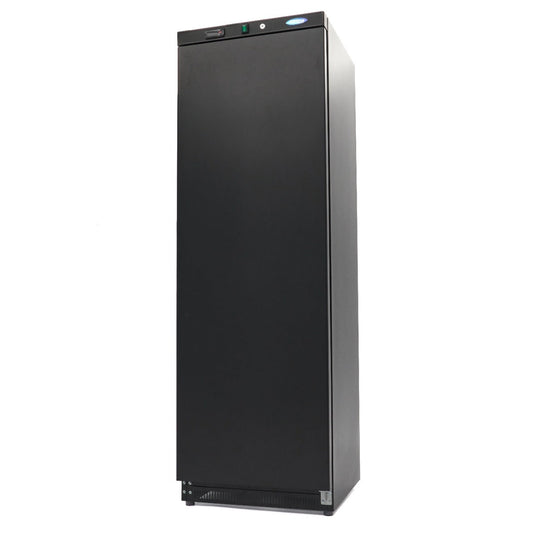 Frys - 400L - 6 fasta hyllor - Svart