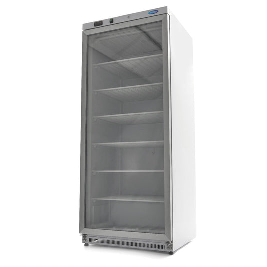 Frys - 600L - Vit - med glasdörr