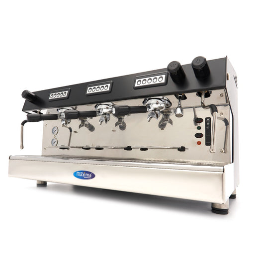 Espressomaskin - 3 kolvar - 540 koppar per timme