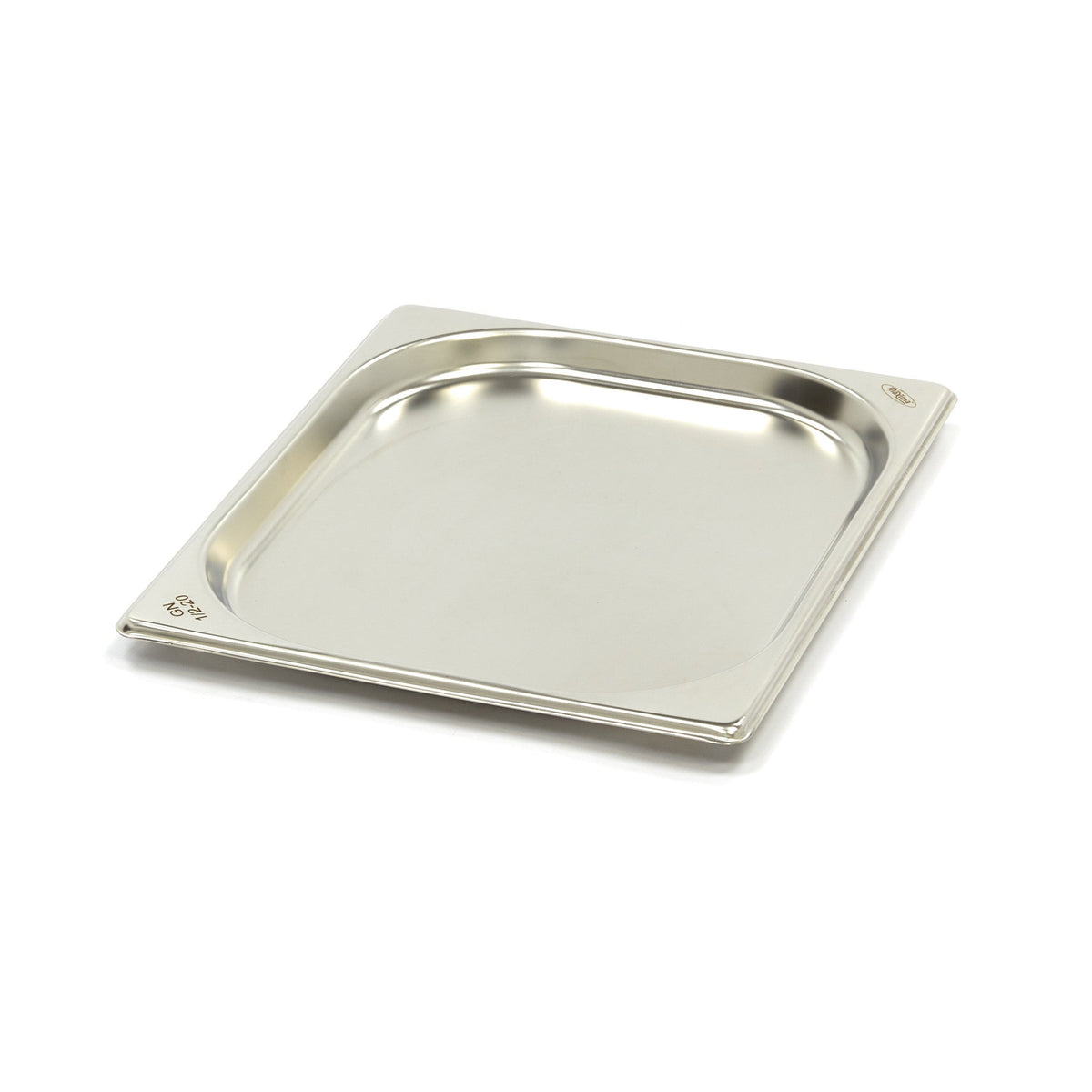 Gastronormbehållare - 3 st - 1/2 GN - 2 cm djup - Rostfritt stål