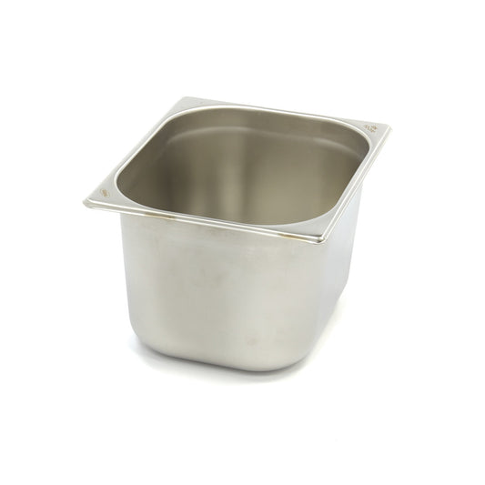 Gastronormbehållare - 3 st - 1/2 GN - 20 cm djup - rostfritt stål