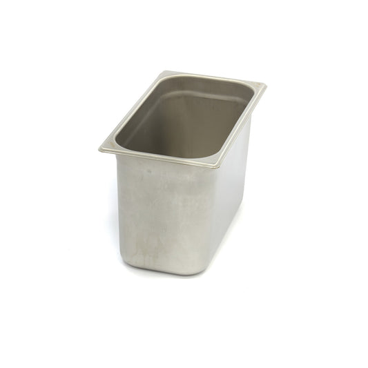 Gastronormbehållare - 3 st - 1/3 GN - 20 cm djup - rostfritt stål