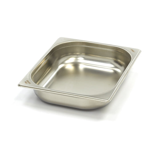 Gastronormbehållare - 3 st - 1/2 GN - 6,5 cm djup - Rostfritt stål