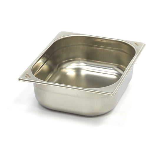 Gastronormbehållare - 3 st - 1/2 GN - 10 cm djup - Rostfritt stål