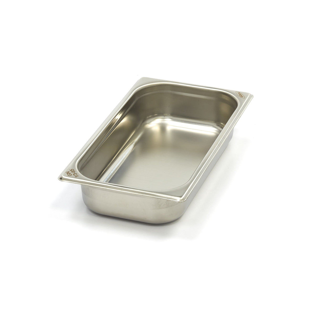 Gastronormbehållare - 3 st - 1/3 GN - 6,5 cm djup - Rostfritt stål