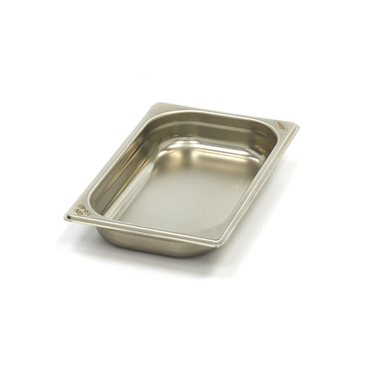 Gastronormbehållare - 3 st - 1/4 GN - 4 cm djup - Rostfritt stål