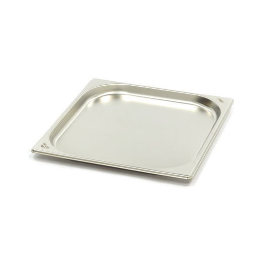 Gastronormbehållare - 3 st - 2/3 GN - 2 cm djup - Rostfritt stål