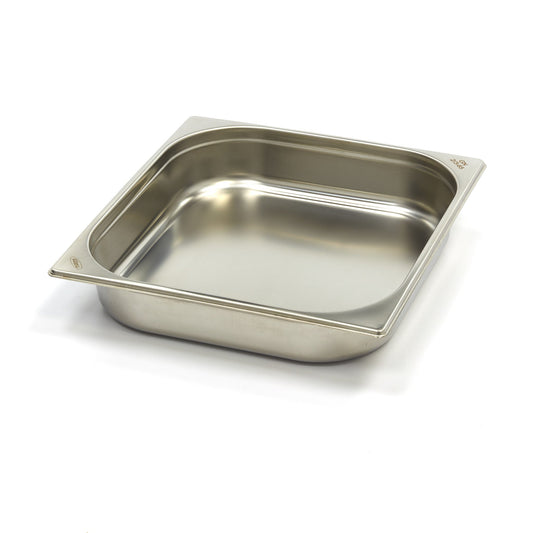 Gastronormbehållare - 3 st - 2/3 GN - 6,5 cm djup - rostfritt stål