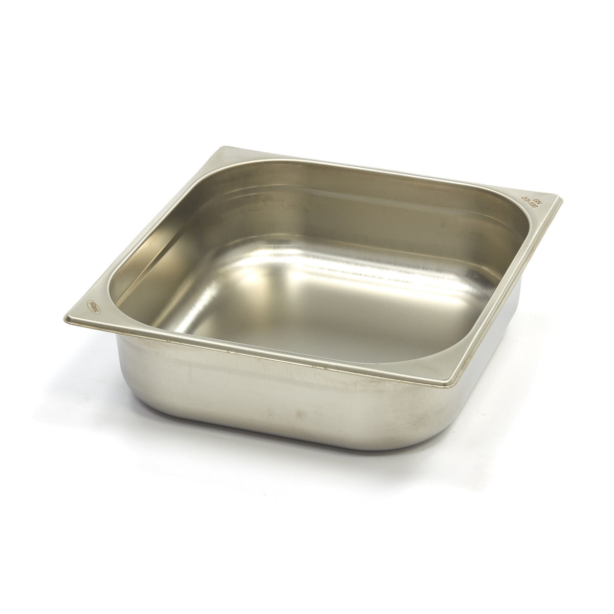 Gastronormbehållare - 3 st - 2/3 GN - 10 cm djup - Rostfritt stål