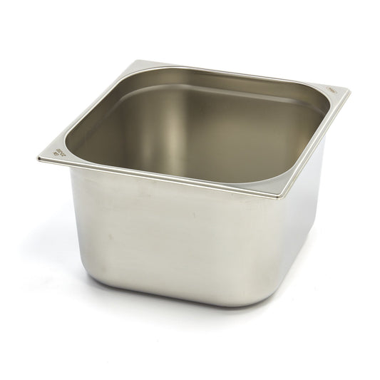 Gastronormbehållare - 3 st - 2/3 GN - 20 cm djup - rostfritt stål