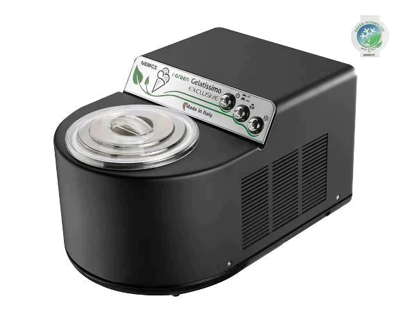 Nemox Gelatissimo Exklusiv I-Green Glassmaskin 38 x 27 x 22 cm 1,7 liter 140 watt Matt svart