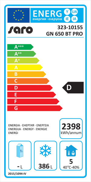 SARO industrifrys modell GN 650 BT PRO
