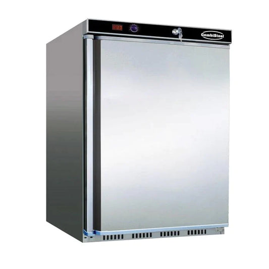 Kylskåp - Rostfritt stål - 1 dörr - 130 liter
