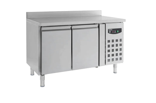 Kylbänk - 2 dörrar - Hög bakkant - 700 mm djup