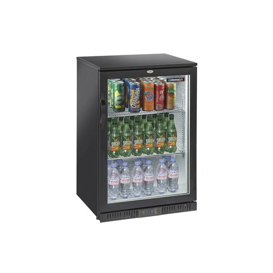 Backbar / Barkylskåp - Svart - 1 dörr
