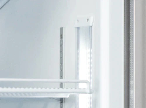 Displaykylskåp - 1200 liter - Vit/Silver