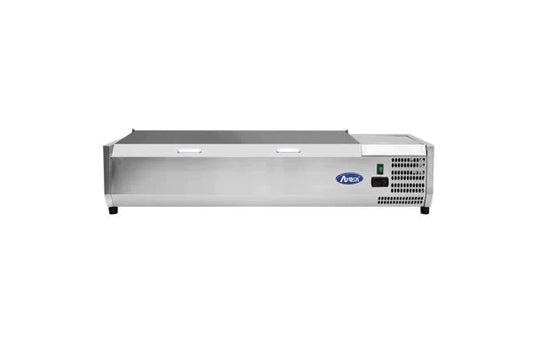 Kylränna med lock - 160,5 cm - 7 x 1/3 GN-behållare